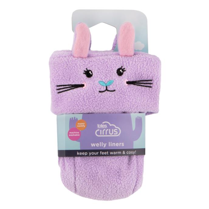 Cirrus® Childrens Novelty Welly Liner Bunny Extra Image 1
